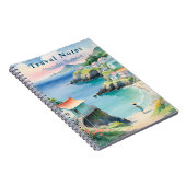 Personalisierter Sommer in Südkorea Reisebericht Notizblock (Rechte Seite)