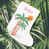 Personalisierter Sommer Weihnachten Strumpf Kleiner Weihnachtsstrumpf