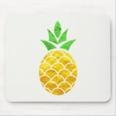 Personalisierter Sommerfoil Gold geometrische Anan Mousepad (Vorne)