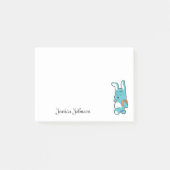 Personalisierter Sonnenbär mit Beutel Notizblock (Vorderseite)