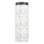 Personalisierter Sonnenblumenwärmer Thermosbecher (Rückseite)