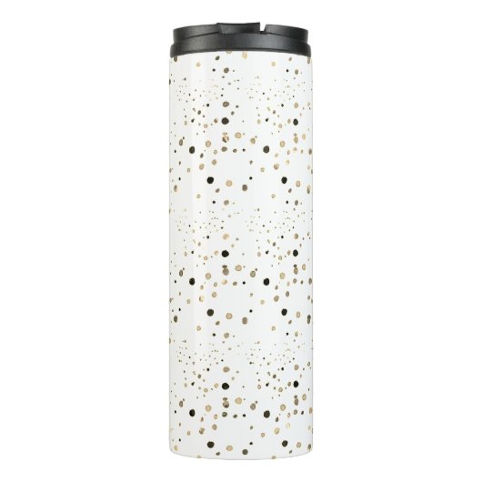 Personalisierter Sonnenblumenwärmer Thermosbecher (Rückseite)