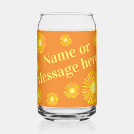 Personalisierter Sonnenschein Dosenglas