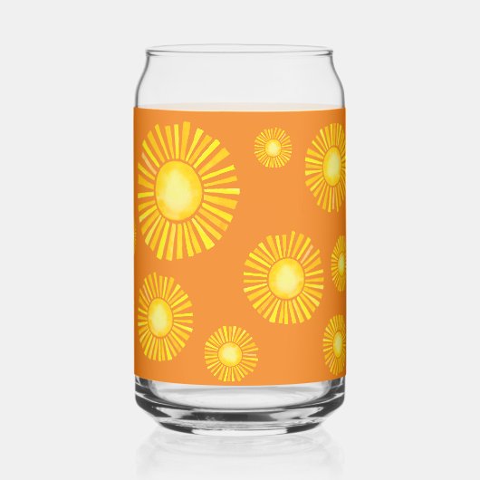 Personalisierter Sonnenschein Dosenglas (Rückseite)