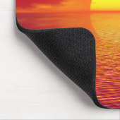 Personalisierter Sonnenstrand Mousepad (Ecke)