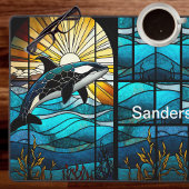 Personalisierter Sonnenuntergang Ocora Schreibtischunterlage