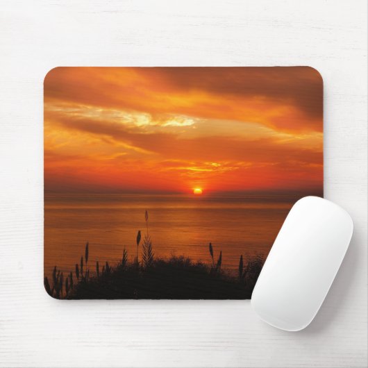 Personalisierter Sonnenuntergang-Strand Mousepad (Mit Mouse)