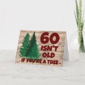 Personalisierter sonniger Geburtstagsbaum Karte (Vorderseite)