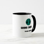 Personalisierter Sound Engineer Tontechnik Tasse (VorderseiteRechts)