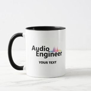Personalisierter Sound Engineer Tontechnik Tasse