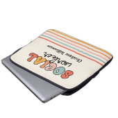 Personalisierter Sozialarbeiter Laptopschutzhülle (Vorne Knopf)