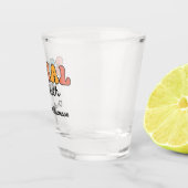 Personalisierter Sozialarbeiter Schnapsglas (Rechts)