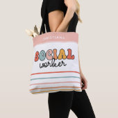 Personalisierter Sozialarbeiter Tasche (Von Nahem)