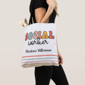 Personalisierter Sozialarbeiter Tasche (Von Nahem)