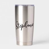 Personalisierter Sozialarbeiter Thermobecher (Rückseite)