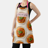 Personalisierter Spaghetti-Schüssel Foodie Schürze (InSitu)