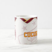 Personalisierter Spanien-Fußball-Becher Kaffeetasse (Mittel)