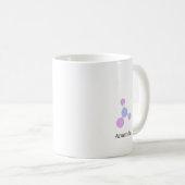 Personalisierter Sparkle Lab-Techniker Kaffeetasse (VorderseiteRechts)