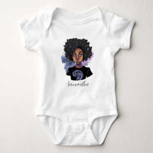 Personalisierter Sparkling-Afrikaner Baby Strampler