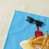 Personalisierter Spaß am Strand Strandtuch (Beispiel)
