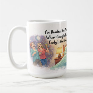 Personalisierter Spaß-Becher für die Schlafenszeit Kaffeetasse