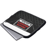 Personalisierter Spaß Cool einzigartig *Großes Ges Laptopschutzhülle (Vorne Knopf)