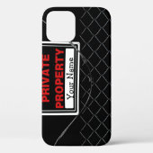 Personalisierter Spaß Cool Einzigartiges Monogramm Case-Mate iPhone Hülle (Rückseite)