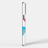 Personalisierter Spaß, farbenfrohe Muster eines gl Case-Mate iPhone Hülle (Rückseite / Rechts)