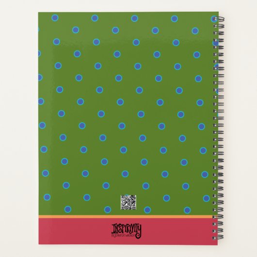 Personalisierter Spaß für die Vögel Planer (Rückseite)