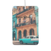 Personalisierter Spaß in Cuba Street Car Air Fresh Autolufterfrischer (Vorderseite)