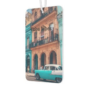 Personalisierter Spaß in Cuba Street Car Air Fresh Autolufterfrischer