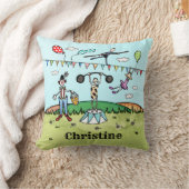 Personalisierter Spaß Kissen (Decke)