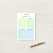 Personalisierter Spaß Post-it Klebezettel (Auf Schreibtisch)