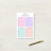 Personalisierter Spaß Post-it Klebezettel (Auf Schreibtisch)