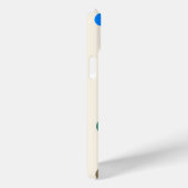 Personalisierter Spaß und elegante farbenfrohe Kre Case-Mate iPhone Hülle (Rückseite / Rechts)