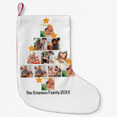 Personalisierter Spaß Weihnachten 11. FotoCollage Kleiner Weihnachtsstrumpf (Vorderseite)