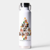 Personalisierter Spaß Weihnachten 11. FotoCollage Trinkflasche (Vorne)