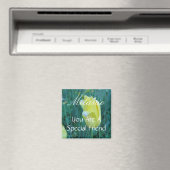 Personalisierter Special Friend Gelber Tulip Magnet (In Situ (Geschirrspüler))