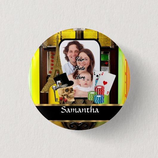 Personalisierter Spieler Button (Vorderseite)