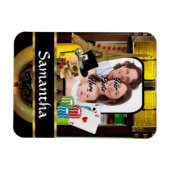 Personalisierter Spieler Magnet (Horizontal)