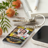 Personalisierter Spieler Schlüsselanhänger (Vorderseite rechts)