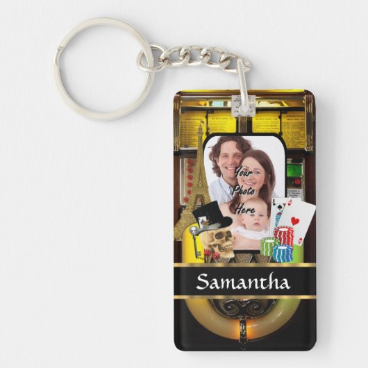 Personalisierter Spieler Schlüsselanhänger (Vorderseite)