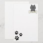 Personalisierter Spitz Briefpapier (Vorne/Hinten)