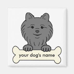 Personalisierter Spitz Magnet