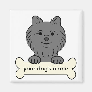 Personalisierter Spitz Magnet