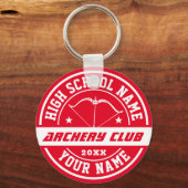 Personalisierter Sportclub für Schülerarchie Schlüsselanhänger (Vorderseite)