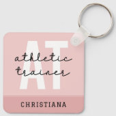 Personalisierter Sporttrainer AT Schlüsselanhänger (Rückseite)