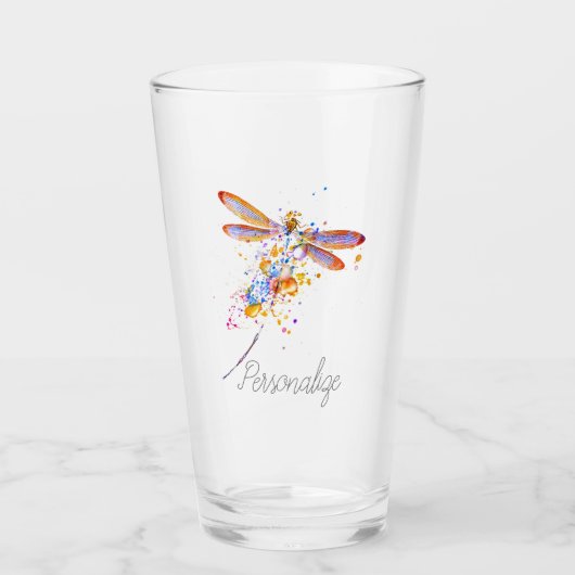 Personalisierter Spritzer Glas (Vorderseite)