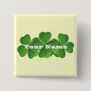 Personalisierter St. Patrick-Tag Button