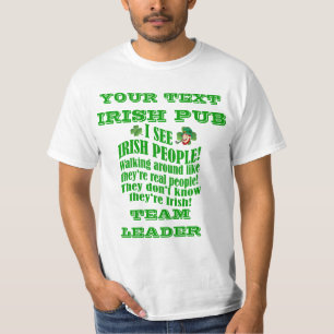 Personalisierter St. Patrick-Tag T-Shirt